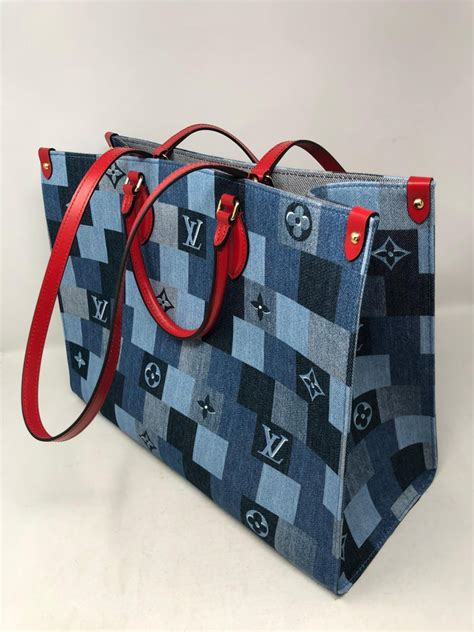 lv on the go denim